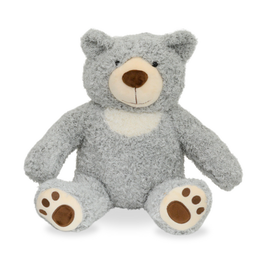 Loving Teddy Bear Gray Keepsake Urn