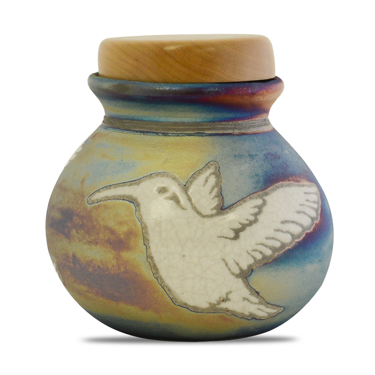 Western Garden Raku Keepsake
